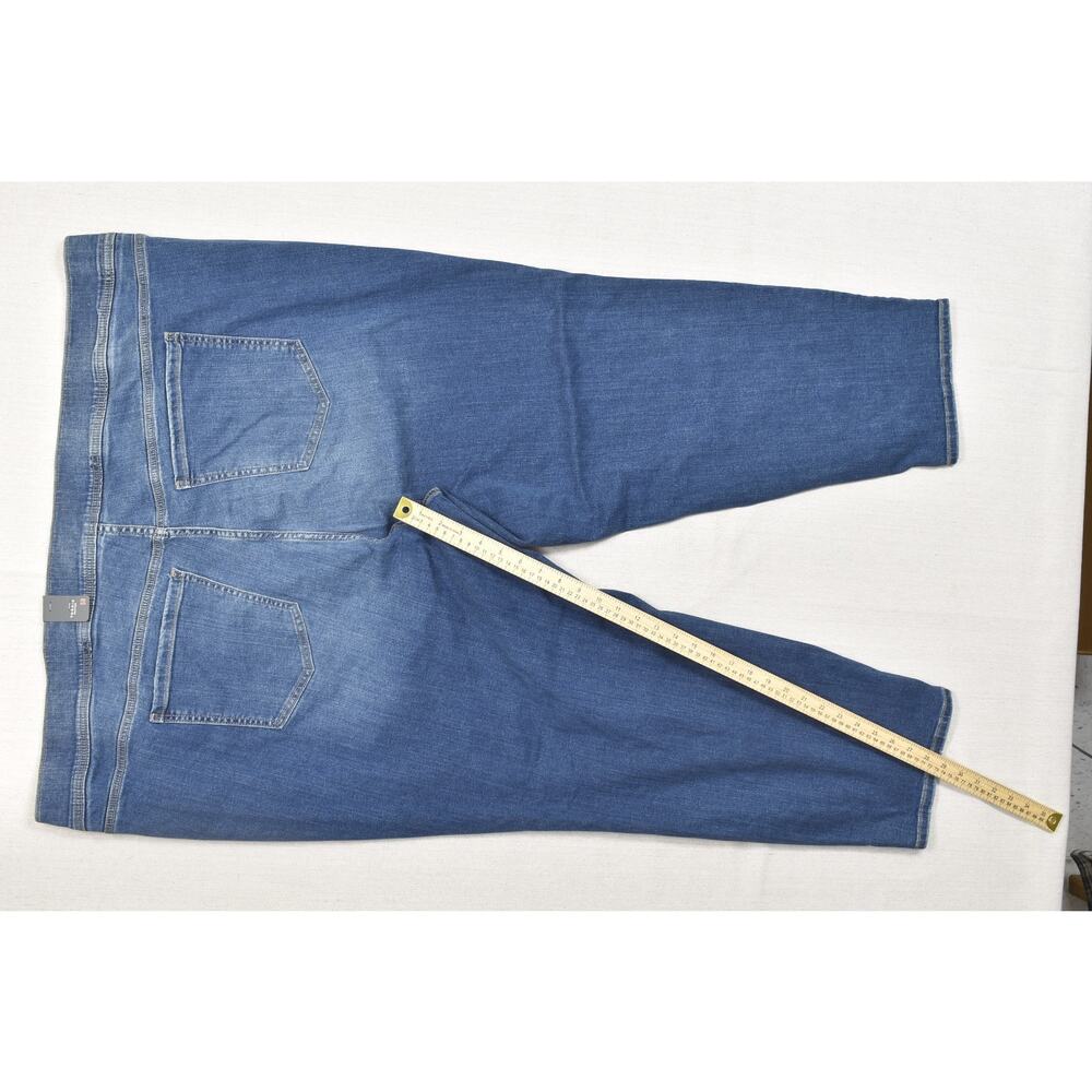 Torrid Size 5 Lean Jean Straight Jeans Plus Size 28 Avalon Blue Denim 4jean lean - Picture 5 of 8